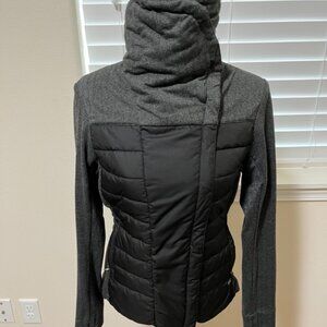 Helly Hansen Black Astra Cowl Neck Jacket, Size XS